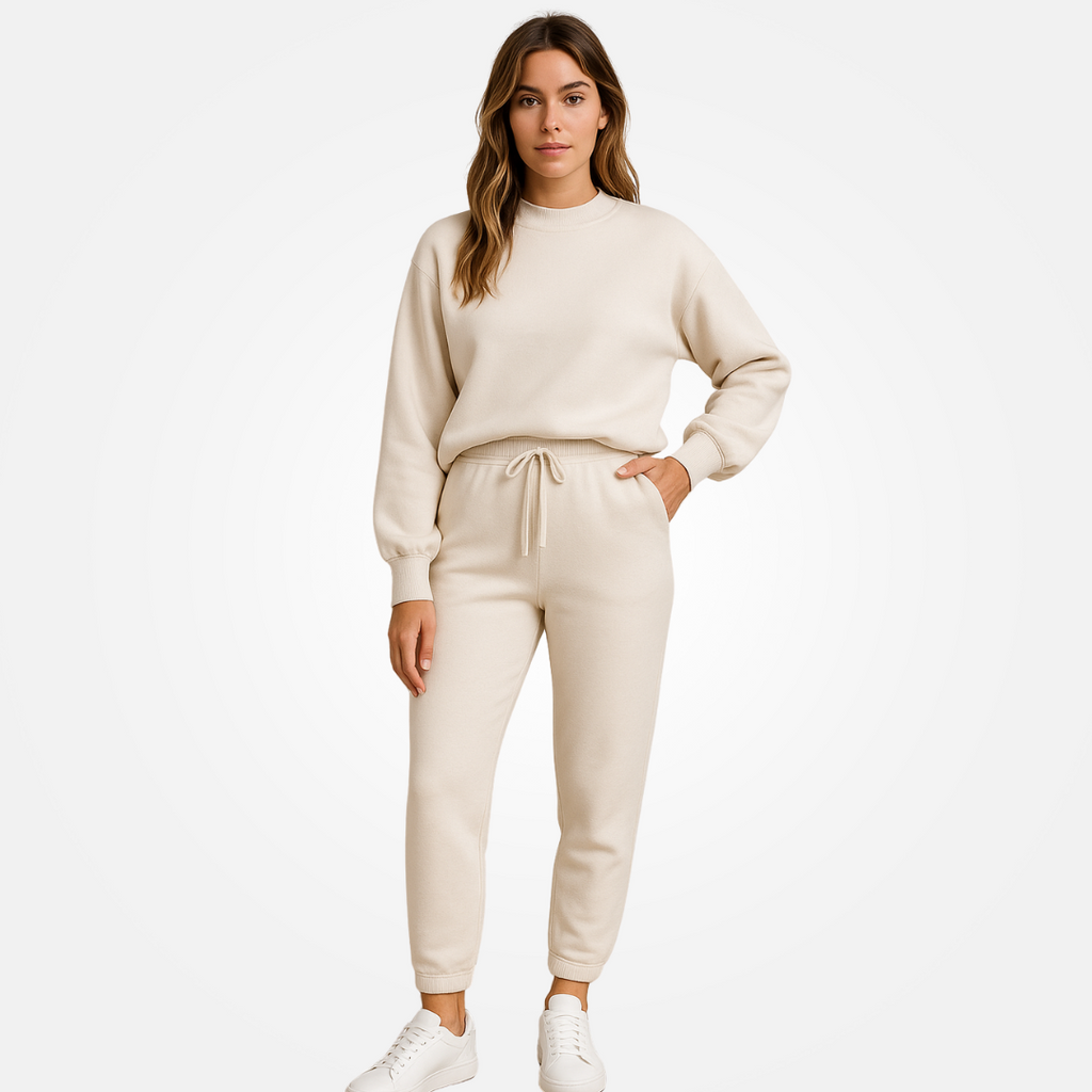 Conjunto de Moletom Feminino Vica