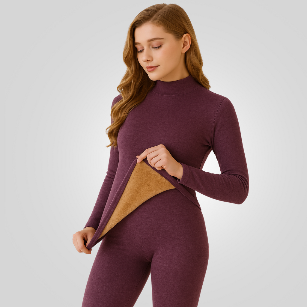 Kit Segunda Pele Térmica Feminina - Blusa + Calça